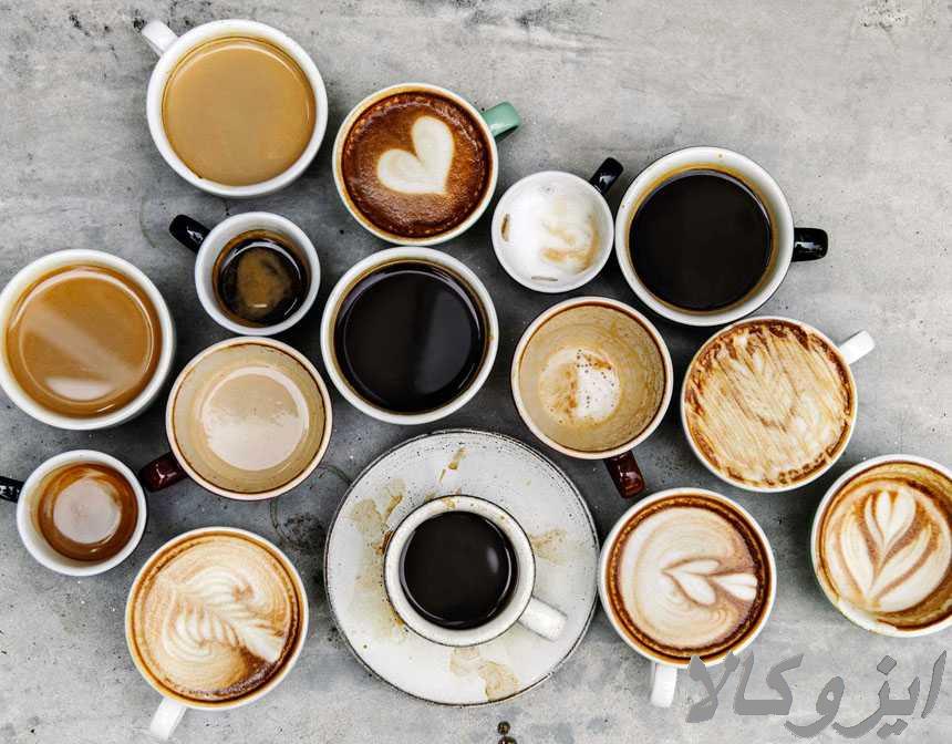 انواع قهوه و پودر کاکائو